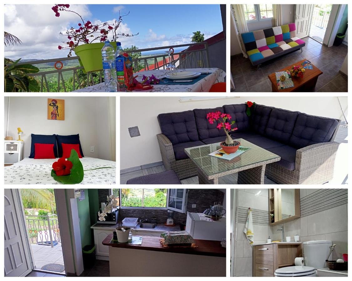 Apartament T2 Echappee Belle Sainte-Marie Kybo Karaib Location Pkg Mtgne Cosy Zewnętrze zdjęcie